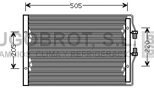 Condenseur, climatisation BUGOBROT 62-IV5065