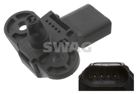 Capteur, pression de suralimentation SWAG 30 94 5079
