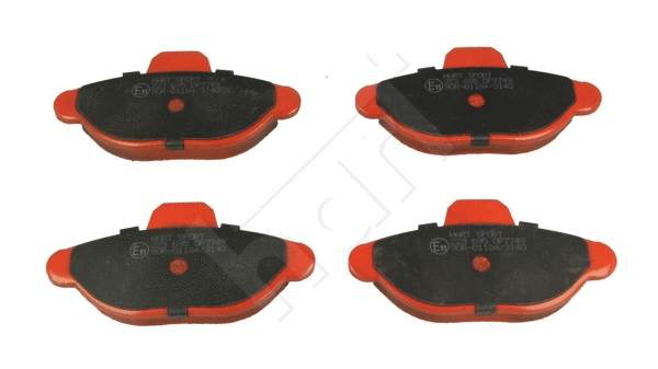 Kit de plaquettes de frein, frein à disque HART 223 695