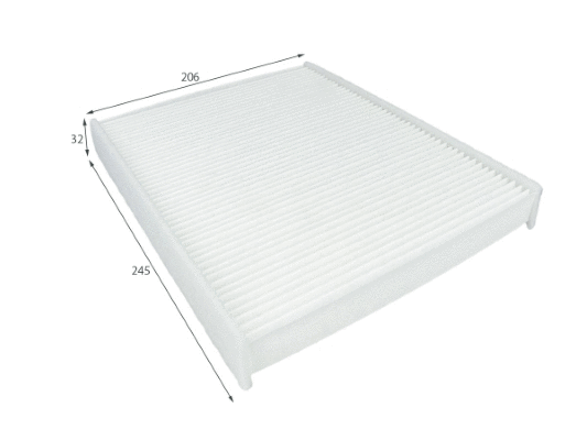 Filtre, air de l'habitacle MTR 12135353