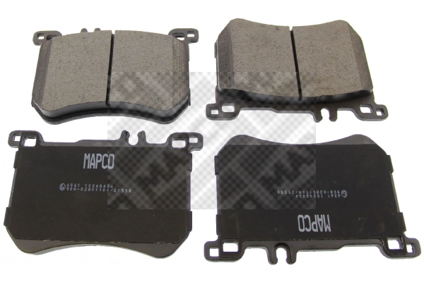 Kit de plaquettes de frein, frein à disque MAPCO 6061