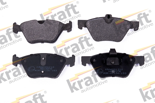 Kit de plaquettes de frein, frein à disque KRAFT AUTOMOTIVE 6001210