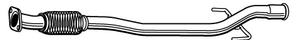 Tuyau d'échappement VEGAZ GmbH HUR-124
