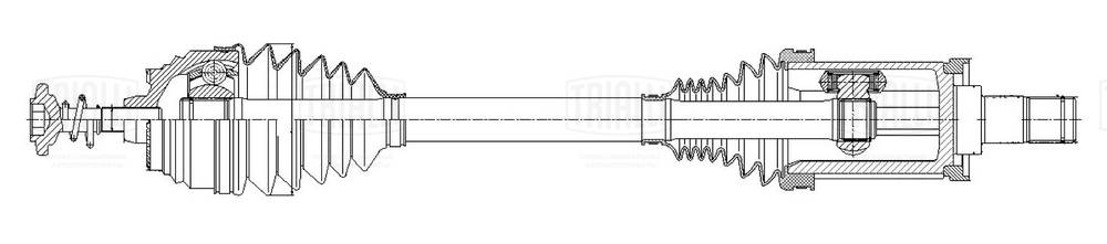 Arbre de transmission TRIALLI AR 2604