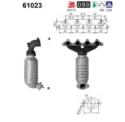Catalyseur AS 61023