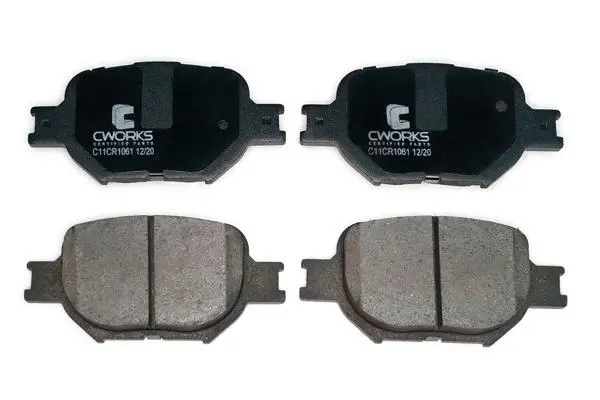Kit de plaquettes de frein, frein à disque CWORKS C11CR1061