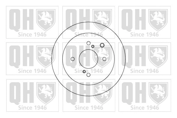 Disque de frein QUINTON HAZELL BDC4831