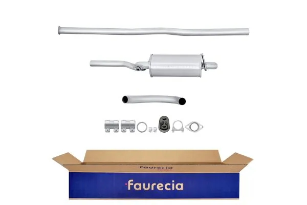 Silencieux central HELLA 8LC 366 023-951
