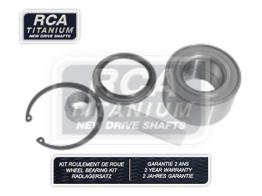 Kit de roulements de roue RCA FRANCE RCAK1125