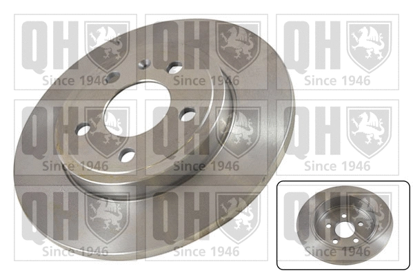 Disque de frein QUINTON HAZELL BDC5557