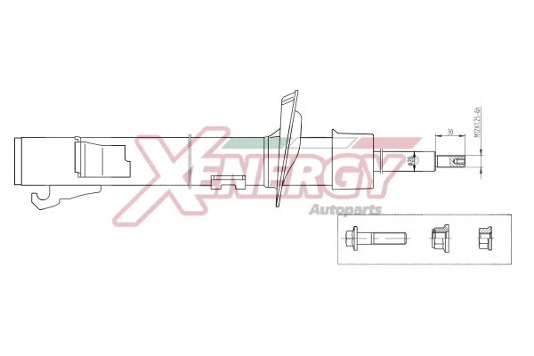 Amortisseur AP XENERGY X398333