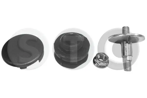 Éléments de fixation, cache moteur STC T404365