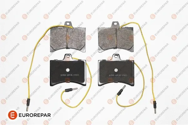 Kit de plaquettes de frein, frein à disque EUROREPAR 1617281580