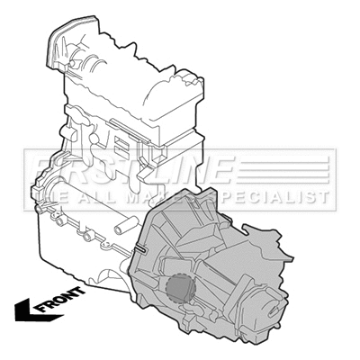 Support moteur FIRST LINE FEM4326