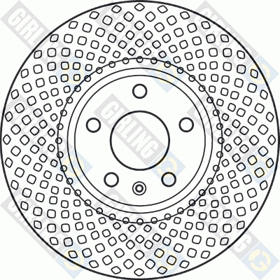 Disque de frein GIRLING 6060155