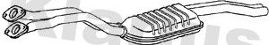 Silencieux avant KLARIUS 240861
