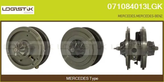 Groupe carter, turbocompresseur LGK 071084013LGK