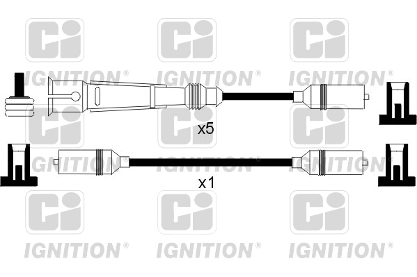 Kit de câbles d'allumage QUINTON HAZELL XC953