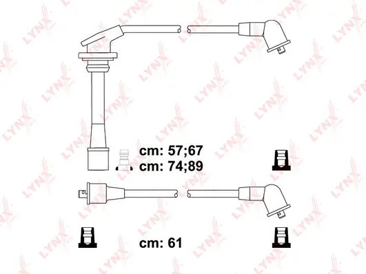 Kit de câbles d'allumage LYNXAUTO SPC2409