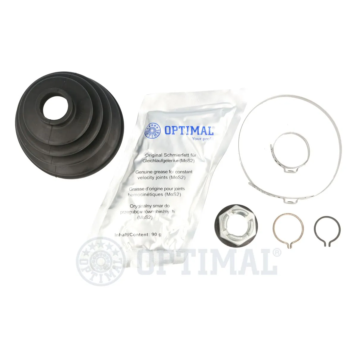 Jeu de joints-soufflets, arbre de commande OPTIMAL CVB-10271CR