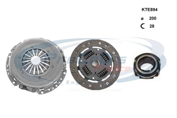 Kit d'embrayage PROCODIS FRANCE KTE894