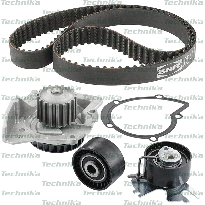Pompe à eau + kit de courroie crantée Technika KDP149