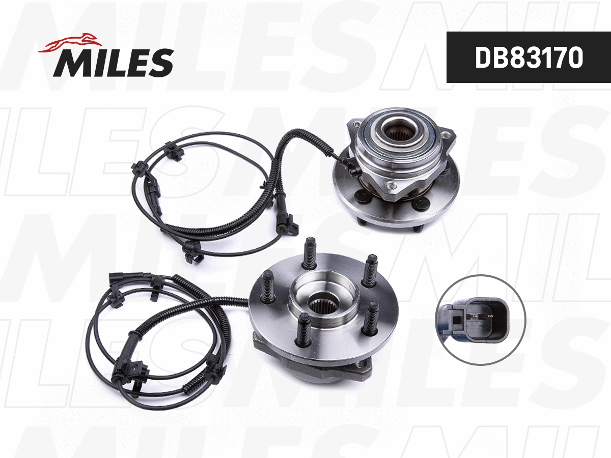 Kit de roulements de roue MILES DB83170