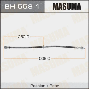 Flexible de frein MASUMA BH-558-1
