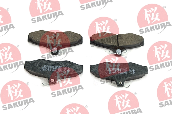 Kit de plaquettes de frein, frein à disque SAKURA 601-00-8360