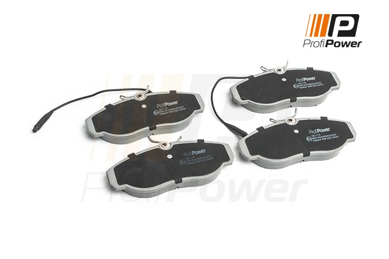 Kit de plaquettes de frein, frein à disque ProfiPower 1B1175