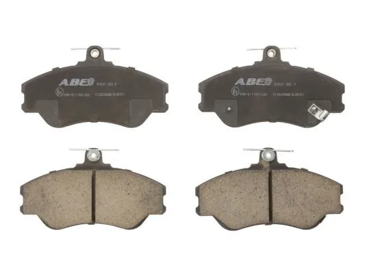 Kit de plaquettes de frein, frein à disque ABE C10500ABE