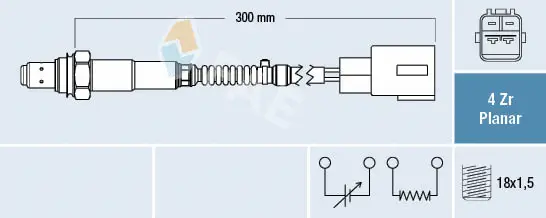 Sonde lambda FAE 77793