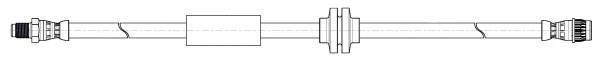 Flexible de frein CEF 515299
