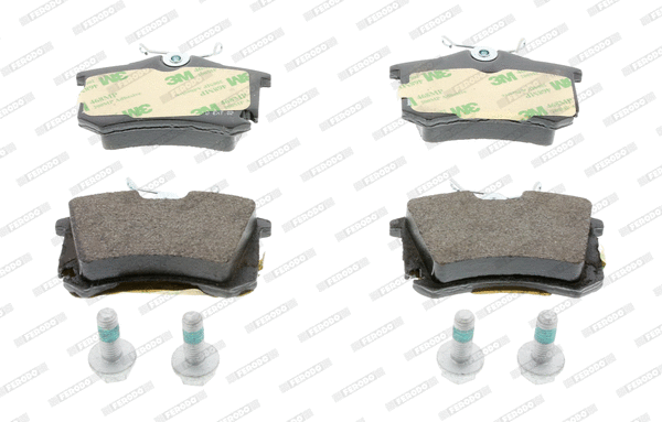 Kit de plaquettes de frein, frein à disque FERODO FDB1637