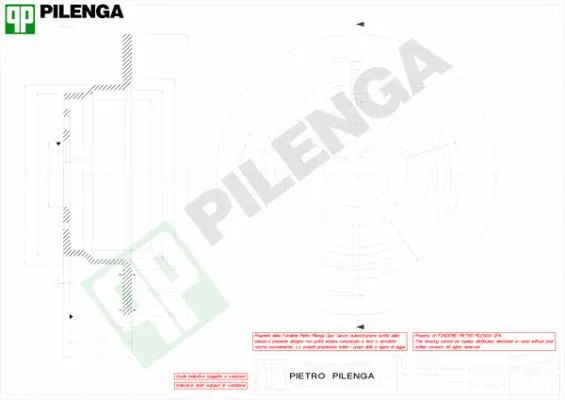 Disque de frein PILENGA 5264