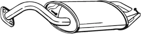 Silencieux arrière BOSAL 228-495