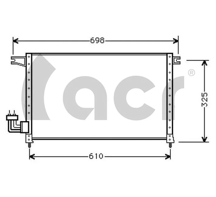 Condenseur, climatisation ACR 300130