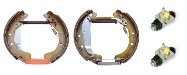 Jeu de mâchoires de frein TECDRIVE TKF0075