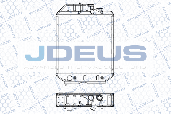 Radiateur, refroidissement du moteur JDEUS 060M01