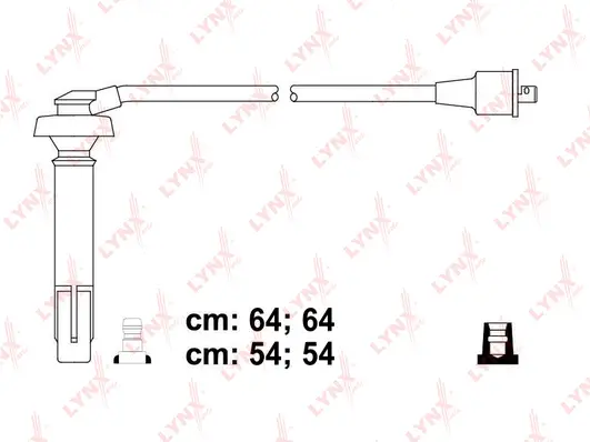 Kit de câbles d'allumage LYNXAUTO SPC7113