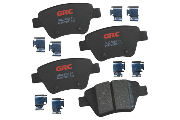 Kit de plaquettes de frein, frein à disque GRC - Ultra Brakes GCD1456