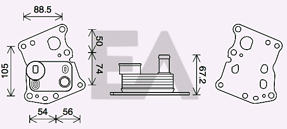 Radiateur d'huile EACLIMA 37G50035