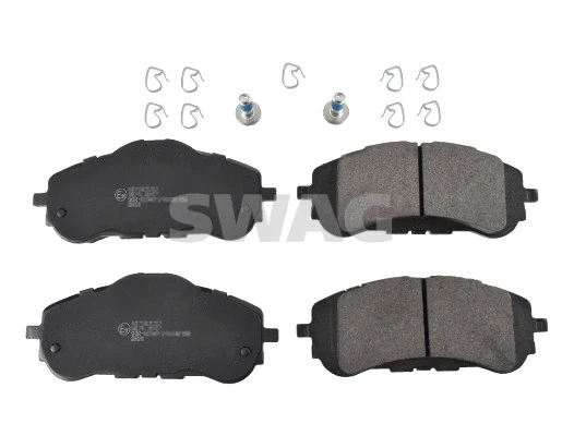 Kit de plaquettes de frein, frein à disque SWAG 33 10 7488