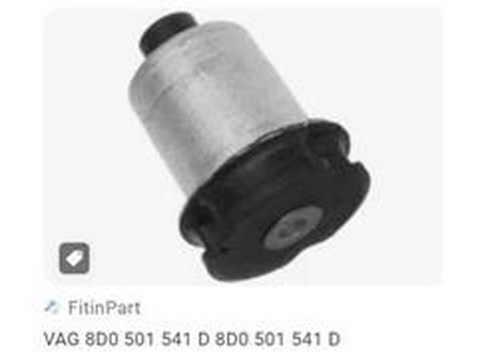 Suspension, corps de l'essieu ZPY 8D0 501 541A