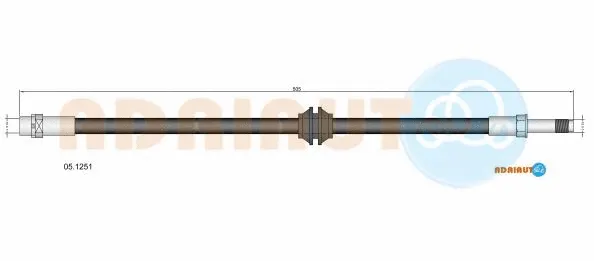Flexible de frein ADRIAUTO 05.1251