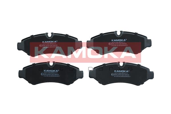 Kit de plaquettes de frein, frein à disque KAMOKA JQ101099