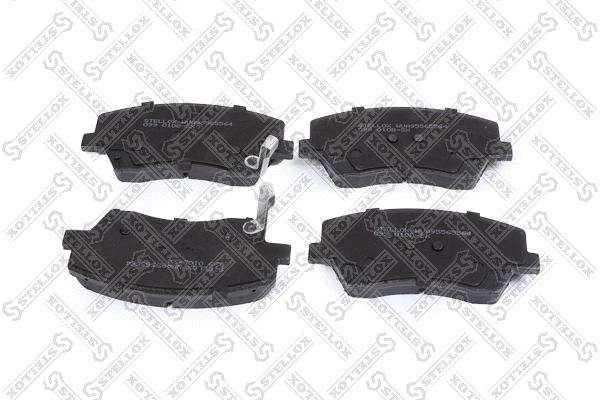 Kit de plaquettes de frein, frein à disque STELLOX 099 010B-SX
