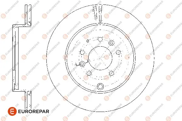 Disque de frein EUROREPAR 1667871680