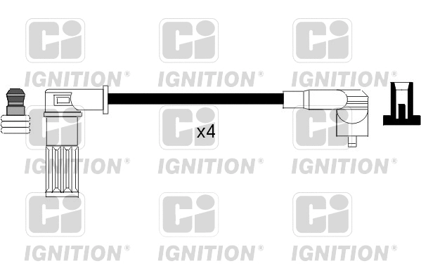 Kit de câbles d'allumage QUINTON HAZELL XC551