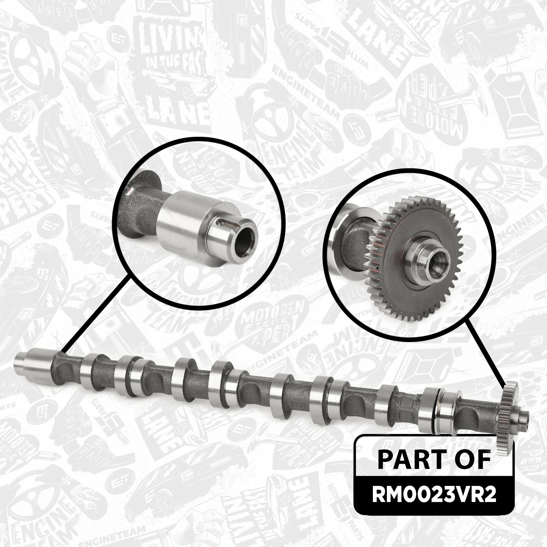 Pompe à eau + kit de courroie crantée ET ENGINETEAM RM0023VR2